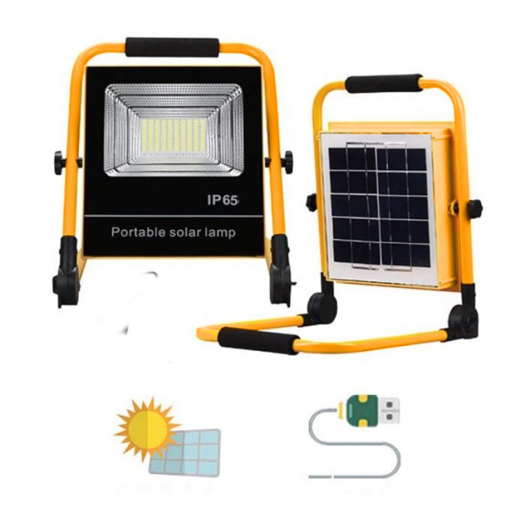 επαναφορτιζόμενος-ηλιακός-προβολέας-50w-led-με-βάση-ch-50